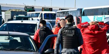 Incautaron marihuana en los controles de ruta antes del partido entre Talleres y River