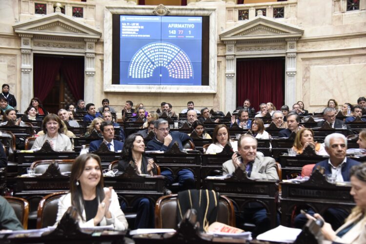 Diputados aprobó y giró al Senado el proyecto de financiamiento para las Universidades Nacionales