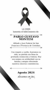 A sus 54 años, falleció Pablo Montesi, juez federal de San Francisco