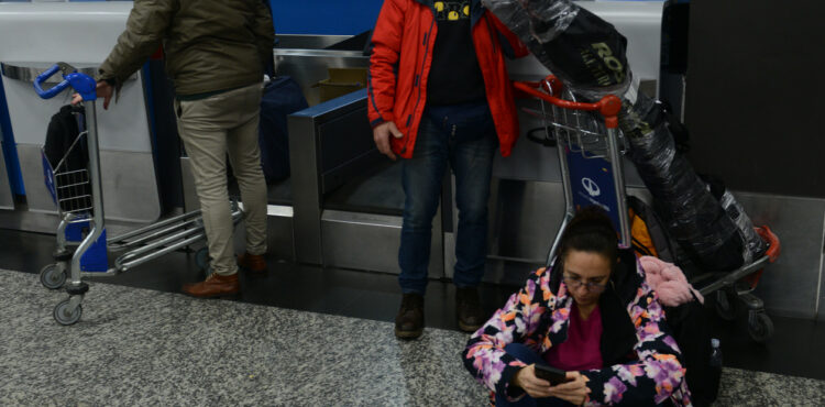 Demoras por asambleas en el aeropuerto Jorge Newbery