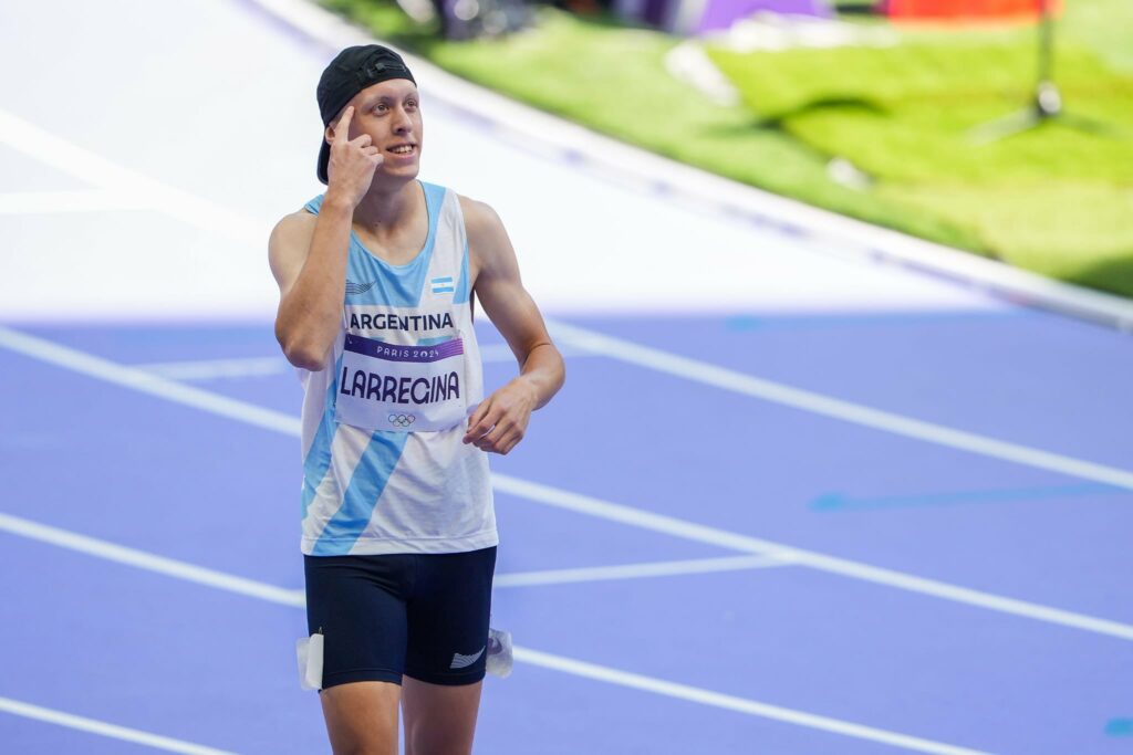 Larregina se juega hoy el pase a la gran final en atletismo