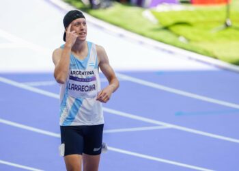 Larregina se juega hoy el pase a la gran final en atletismo