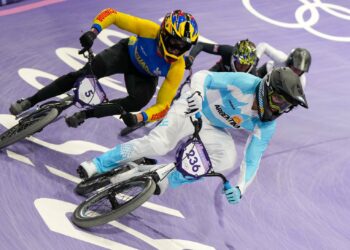 Gonzalo Molina no pudo pasar a las semifinales de BMX Racing