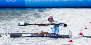 Rojas y Bernice se metieron en las semifinales de canotaje