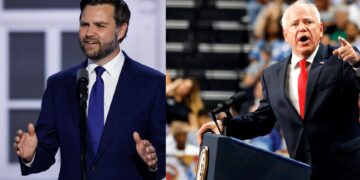 Vance y Walz debatirán el 1º de octubre