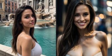 Esta es Emily Pellegrini, la modelo creada 100% con inteligencia artificial que factura US$ 10.000 por mes