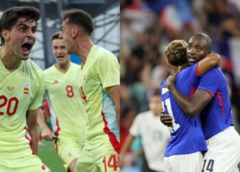 España y Francia jugarán por el oro en fútbol