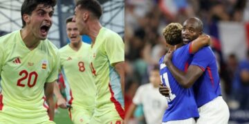 España y Francia jugarán por el oro en fútbol