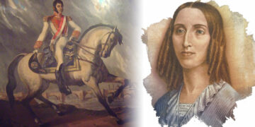 San Martín y Juana Manuela Gorriti