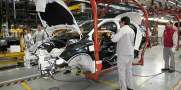 La utilización de la capacidad instalada de la industria bajo al 54,5% en junio