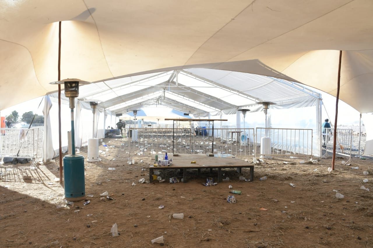 Desarticularon una masiva fiesta clandestina: más de 5.000 personas y varias drogas incautadas