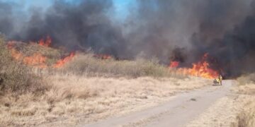 El incendio en Estancia La Paz se encuentra contenido