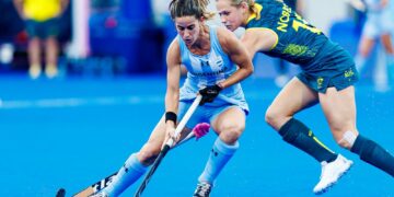 Las Leonas igualaron 3-3 ante Australia