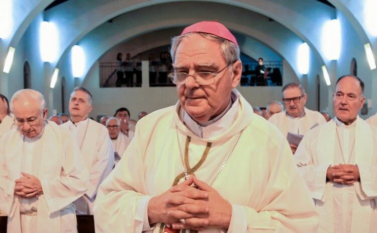 El presidente de la Conferencia Episcopal Argentina, monseñor Oscar Ojea.