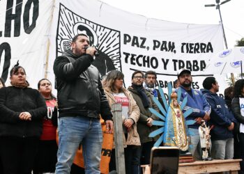 Organizaciones sociales y gremios se movilizaron contra el “ajuste”