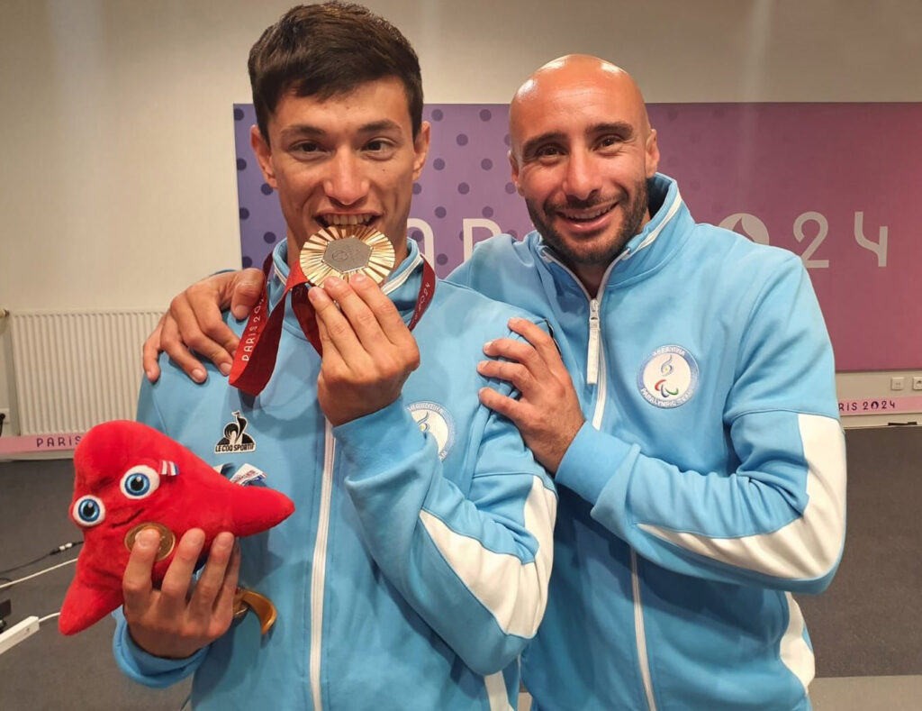 El cordobés Fernando Vázquez sumó otra medalla para la Argentina en los Juegos Paralímpicos