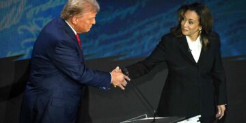 Tenso debate entre Donald Trump y Kamala Harris con cruces personales y acusaciones