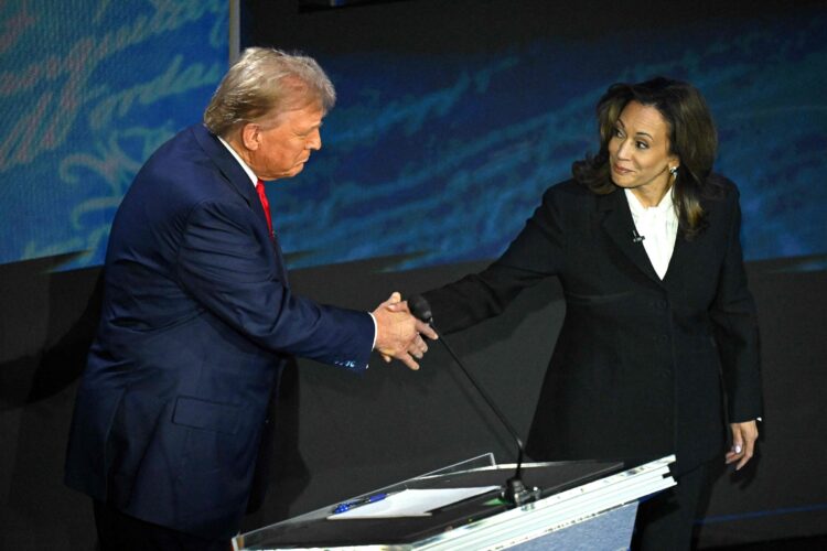 Tenso debate entre Donald Trump y Kamala Harris con cruces personales y acusaciones