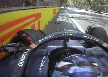 El accidente de Colapinto en la primera práctica libre del GP de Azerbaiyán