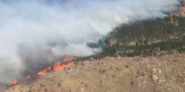 Detuvieron a un hombre por un incendio de pastizales en el acceso norte de Río Tercero