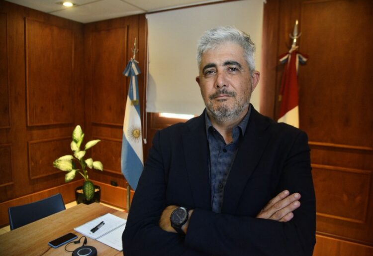 El ministro de Salud provincial, Ricardo Pieckenstainer.