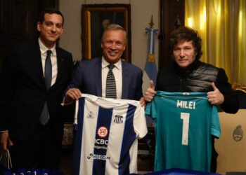Javier Milei se reunió con Andrés Fassi en la Casa Rosada