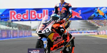 Valentín Perrone pega el salto al Moto3