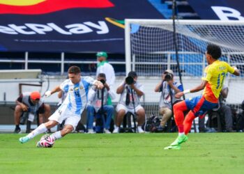 Argentina perdió ante Colombia en Barranquilla