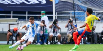 Argentina perdió ante Colombia en Barranquilla