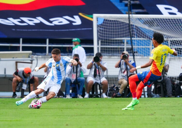 Argentina perdió ante Colombia en Barranquilla