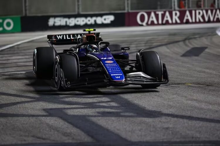 Colapinto sufrió la parada en boxes y terminó undécimo en el GP de Singapur