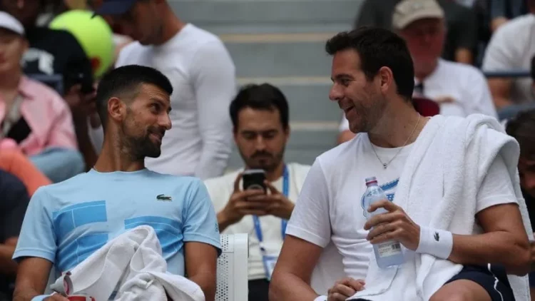 Djokovic palpitó la despedida de Del Potro