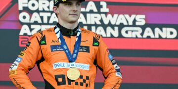 Piastri se quedó con el GP de Bakú, que fue histórica para Argentina