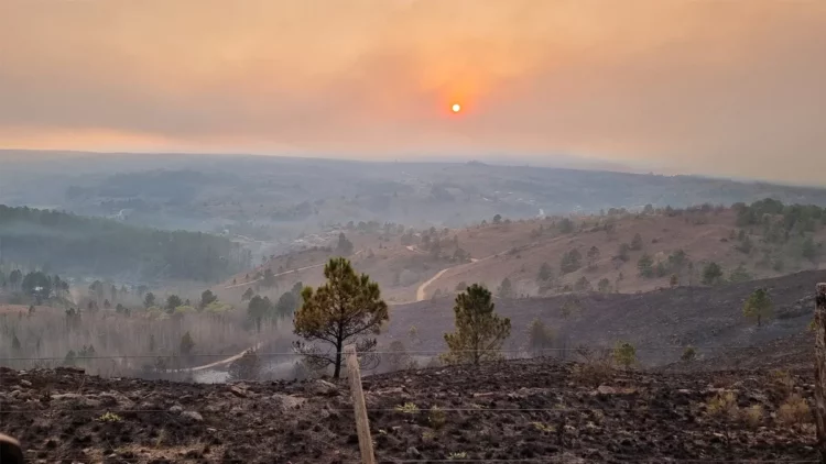 Entidades del agro apoyaron la lucha contra el fuego