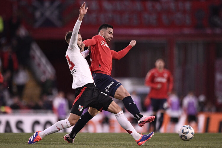 River empató con Independiente en Avellaneda