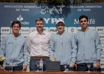 Argentina debuta en la fase de grupos de la Copa Davis