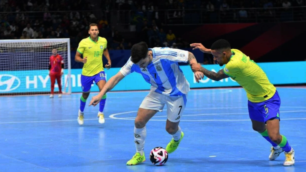 Brasil le ganó a la Argentina y consiguió su sexto título en el Mundial de Futsal