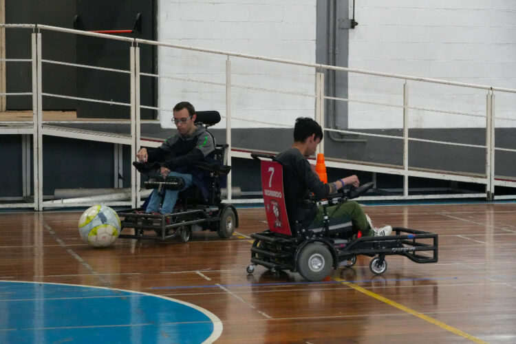 Powerchair Football, el deporte inclusivo que está creciendo en el Kempes