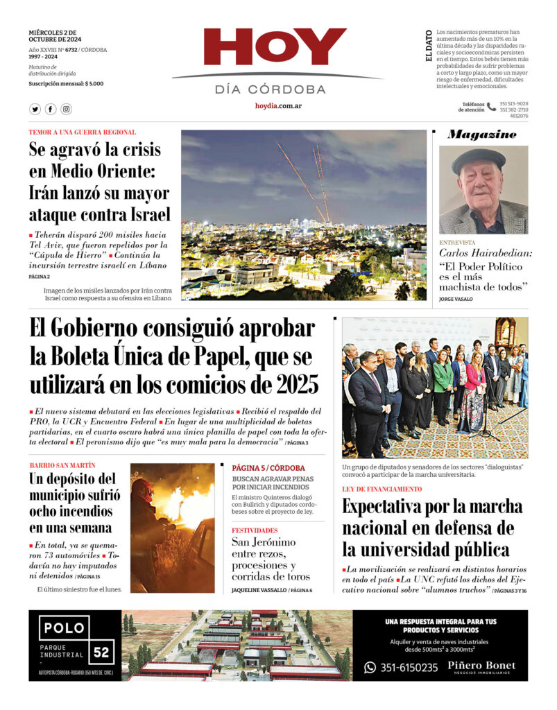Portada 02.10.2024 Portada 02.10.2024