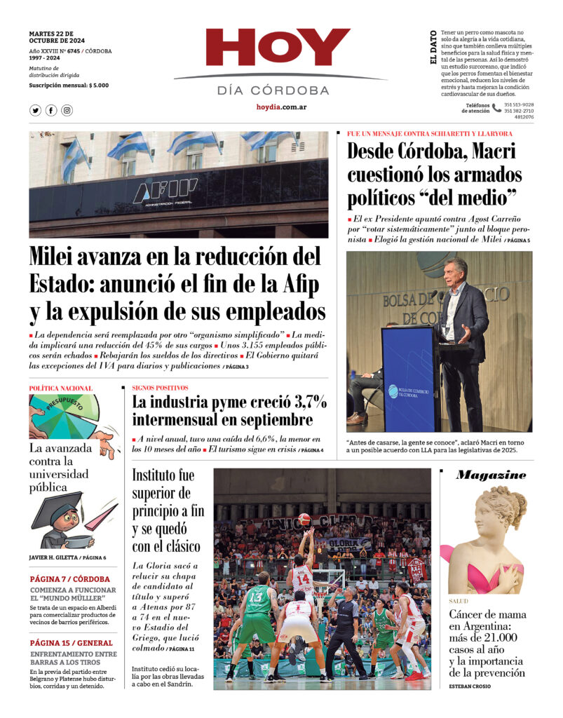 Portada 22.10.2024 Portada 22.10.2024