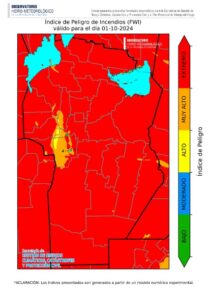 Continúa activo el incendio en Quebrada de la Mermela y hay dos reinicios en Punilla