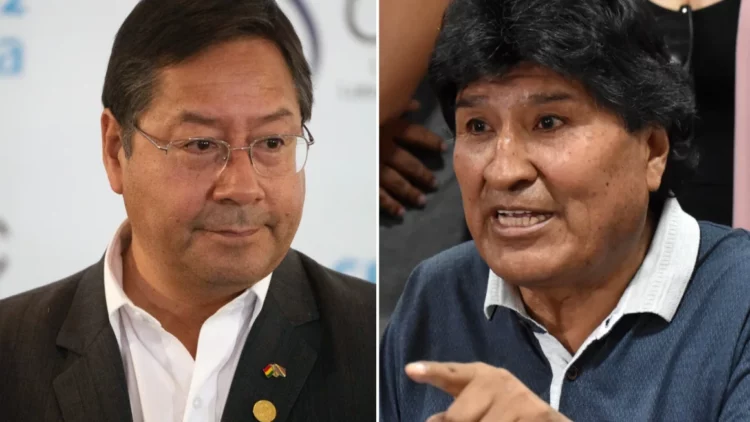 Arce acusa a Evo Morales de inventar el ataque en su contra