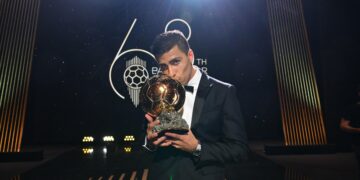 Rodri Hernández ganó el Balón de Oro
