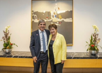 Georgieva recibió a Caputo y apoyó el rumbo del Gobierno