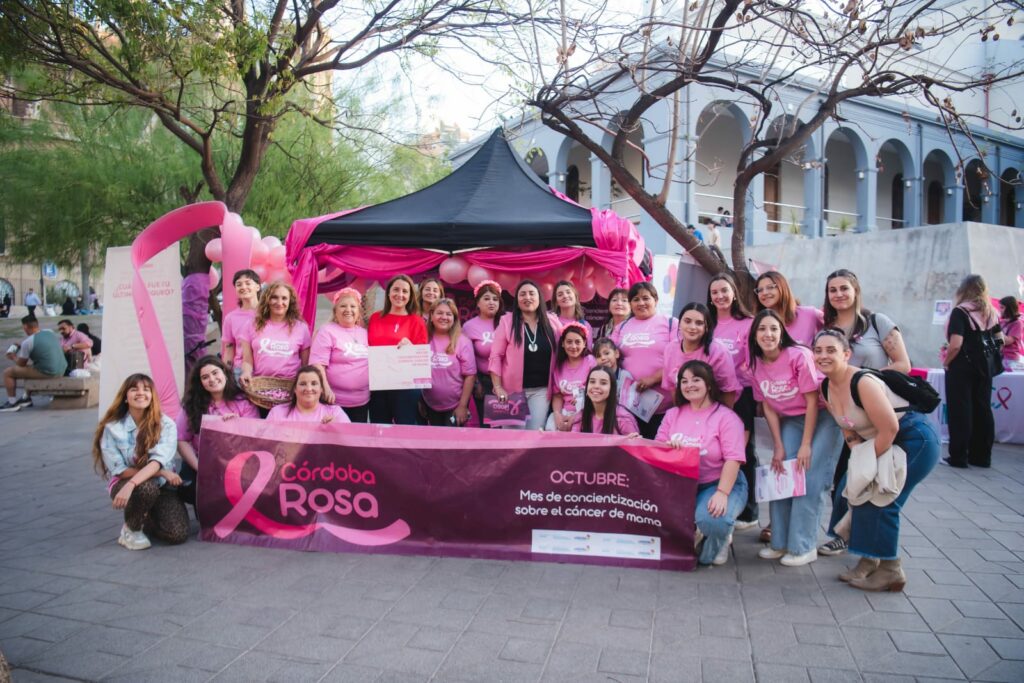 Comenzó Córdoba Rosa: un mes dedicado a la prevención