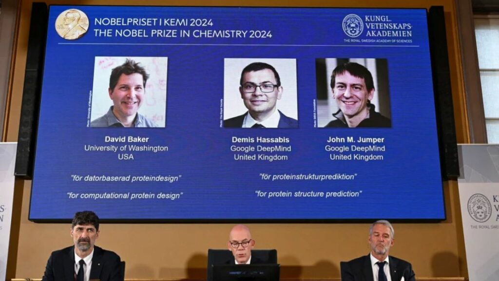 El Nobel de Química reconoció la investigación sobre proteínas con biología computacional