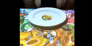 Un restaurante proyecta espectáculos 3D de pequeños chefs sobre los platos de sus comensales
