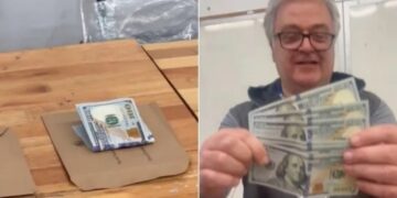 Fue a votar, metió en la urna US$ 600 por error y tuvo que volver al recuento para recuperarlos