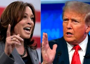 Harris y Trump, mano a mano a días de la elección