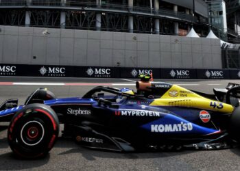 Colapinto no tuvo una buena jornada y largará 16° en el GP de México